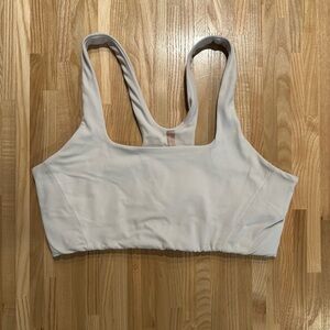 FP Movement Never Better Square Neck Sports Bra White